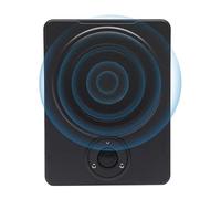 Taozhiyy Subwoofer attivo da 8", 600 W, per auto, sedile inferiore ultra sottile con amplificatore integrato e set di cavi per camion