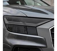 TaoZong Pellicola Protettiva per fari Auto, per Audi Sq2 Sq5 Sq8 Rsq3 Rsq8 2013-2024, Auto Luce TPU Adesivo Faro Pellicola Protettiva Accessori,Transparent