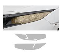TaoZong Pellicola Protettiva per fari Auto, per Civic 10th Gen 2016-2021, Auto Luce TPU Adesivo Faro Pellicola Protettiva Accessori,Transparent
