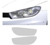 TaoZong Pellicola Protettiva per fari Auto, per Scirocco 3th Generation 2008-2017, Auto Luce TPU Adesivo Faro Pellicola Protettiva Accessori,Transparent