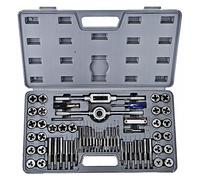 Tap And Die Set 60PCS 86PCS 110PCS Utensile for filettatura manuale in tungsteno/acciaio al carbonio con cacciavite a chiave for riparare il taglio(60PCS)
