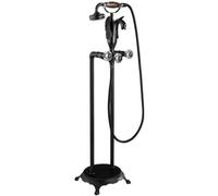 TAP BAPPAGGIO REESTADANDING ON ONTER CASE COSTO E COSTO CREDDO CHE MIXER BACCHINE CON SETTA DOCCHIO PER BAGNO PER BAGNO, CHROME (PATINA NERA-A) Aqiong