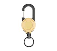 TAP CINGOLO PULL -out - Ruolo chiave | Trailer a chiave con un nastro del | ENTRA DEGLI RETRABILE | Carabiner formato con il cordone d'acciaio tirato fuori | Clip di badge al lavoro di carabinat