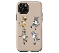 Tap Dance Gatti Amanti dei gatti Appassionati di danza Custodia per iPhone 11 Pro