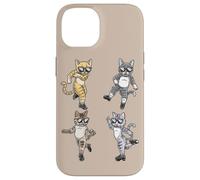 Tap Dance Gatti Amanti dei gatti Appassionati di danza Custodia per iPhone 14