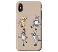 Tap Dance Gatti Amanti dei gatti Appassionati di danza Custodia per iPhone X/XS