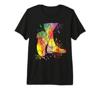 Tap Dancer Colorsplash Tap Dance Bambini Tap Dancing Maglietta Premium