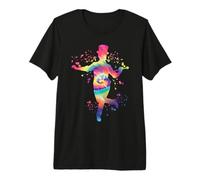 Tap Dancer Colorsplash Tap Dance Bambini Tap Dancing Maglietta Premium