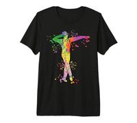 Tap Dancer Colorsplash Tap Dance Bambini Tap Dancing Maglietta Premium