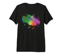 Tap Dancer Colorsplash Tap Dance Bambini Tap Dancing Maglietta Premium