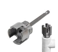 Tap & Die Pipe Threader - Manuale Nipple Extractor & Threading Tool | Kit professionale per fori di macchina, cavi e pantaloni - Durevole per backyard, giardino e fattoria, e 3,3 cm