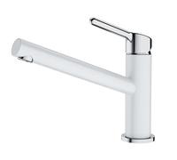 FRANKE Miscelatore Monocomando, Serie Orbit, Cromato + Bianco - 115.0623.137