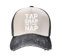 Tap Snap Nap Brazilian Jiu Jitsu - Cappello Streetwear Cappello Hiphop Retro Cappelli Golf per Uomo Estivo Amico