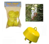 TAP-TRAP® - Il Tappo Trappola - La Vera Esca Ecologica - Confezione da 5 Pcs - Trappola per Insetti, Mosche, Zanzare, Vespe e Calabroni