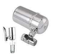 Tap Water Filter | 360Rotating Faucet Booster Shower Kitchen Sink Extender Water Filter | Purifier Clean Kitchen Faucet Washable Ceramic Percolator, WaterFilter Rust Removal Replacement F