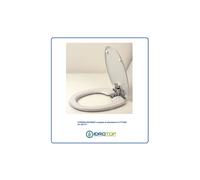 TAPA DE INODORO con BIDE asiento con funcion BIDE ANEXIONADO art.520T OT-