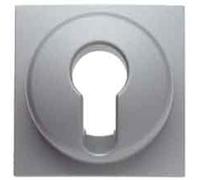 Tapa int./puls. llave S/B aluminio