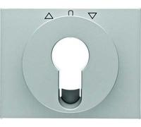 Tapa para interruptor/pulsador de llave de persianas, K.5, aluminio
