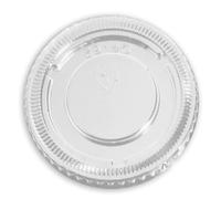 Tapa Pet Plana Transparente - 62Mm