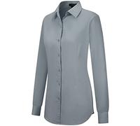 Tapata Camicie abbottonate da Donna Camicette a Maniche Lunghe dal Taglio Classico Top Elasticizzati per Lavoro Business Casual Elegante