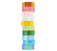Tape 1.5cmx10mt Set X10pz Mirror Raimbow