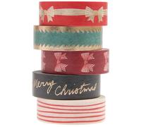 Tape 1,5x10mt Natale Set Bows Classic 5pz | Rico Design