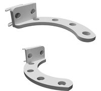 Tape Dispenser Industrial Grade for Wall Control System - Dual Slot Mount