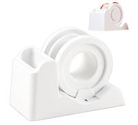 Tape Dispenser Reusable, Desktop Heavy Duty, 4,33 x 6,1 in Non Skid Base Design, Multi Purpose Office Supply, Adesivi Holder Accessory for Home, Studio, Business, Daily Work
