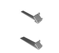 Tape Holder for Pegboard - Large Angled Design for Masking & Duct Tape Storage