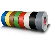 Tape in tessuto Tesa 4651 Premium, 25 mm x 25 m, rivestimento in plastica nera realizzato in tessuto di lana a cella da 148 mes NEW