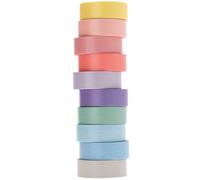 Tape Set 1.5cmx10mt 10pz Pastel Mix