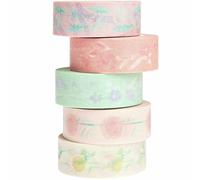 Tape Set 1.5cmx10mt 5pz Fiori Pastello