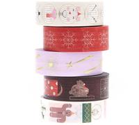 Tape Set I Love Christmas 5pz 1.5cmx10mt | Rico Design