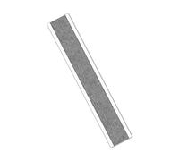 Tapecase 425 1,9 x 17,8 cm -100 lucido argento alluminio/acrilico nastro adesivo, foglio di alluminio tape-converted da 3 m 425, 65 - 300 gradi F performance temperature, rettangoli (confezione da 100)