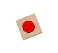 Tapecase 4611 circle-1 "-25 Gary 3 m VHB Foam tape, -31 a 300 gradi F, 0,1 cm, spessore 2,5 cm, lunghezza 2,5 cm, larghezza (confezione da 25)