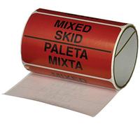 Tapecase shiplbl-110 - 127 cm "Mixed Skid/Paleta Mixta Label - 50 per confezione