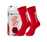 Tapedesign Calzini unisex Superlight, Colore: rosso, Taglia unica