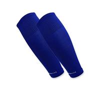 Tapedesign - “TUBES” 1 Paia Blu Calze Calcio Senza Piede, Calzettoni Calcio Uomo Senza Piede, Calzettoni Tagliati Calcio, Calzini da Calcio Uomo Donna Bambini (Onesize), Calzettoni Calcio