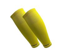 Tapedesign - “TUBES” 1 Paia Giallo Calze Calcio Senza Piede, Calzettoni Calcio Uomo Senza Piede, Calzettoni Tagliati Calcio, Calzini da Calcio Uomo Donna Bambini (Onesize), Calzettoni Calcio