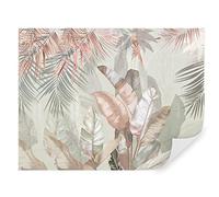 Tapeko - Carta da parati moderna, fotomurali 310x210 cm, stile jungle tropicale palme, floreale fotografica murale per camera letto, soggiorno, multicolore u50468v1