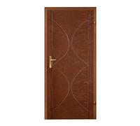TapeOn Set Moderno di Tappezzeria per Porte a Montaggio Semplice CLASSIC SET | Rivestimento per Porte | Riparazione per Porte Interne | Protezione Acustica | T2 Mezzaluna | Colore: Ciliegia Dolce |