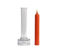 Taper Candle Mold - Reusable Candle Making Form, Non Stick Interior, Precision Wax Shaping Tool, Clean Release SMOOTHFINISH Craft Creation Mold With Strong Build Structure | For Women Adults