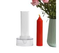 Taper Candle Mold, Reusable Candle Making Molds for Beginners, non stick Casting Craft Supplies with Easy Release, Homemade Candles for Adults Women Home Church Christmas Holiday Decorations