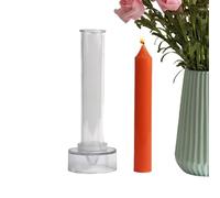 Taper Candle Mold - Reusable Pillar Christmas Candle Molds | Non-Stick Crafting Tools for Handicraft Enthusiasts Women Adults Crafting Project Home Decorations Indoor Church