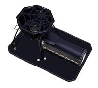 Tapete Para Estufa, Tapete Para | Alfombrilla Protectora Para Estufa De PU 11,81x7,87 Pulgadas | Equipo De Estufa De Senderismo Con Base Di Estufa, Almohadilla Antideslizante, Accesori