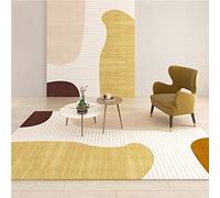 Tapeti per cucina moderni Giallo rosa moderno graffiti strisce geometrica design addobbi casa moderna accessori decorativi la 80x120cm