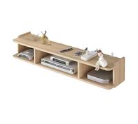 TapferBahn Scaffale Multimediale da Parete, Mensola Sospesa per Proiettore, Supporto per Proiettore Mensola Sospesa sotto La TV