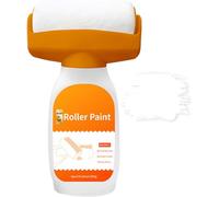 taphet Wall Repair Roller Paint Rolling Brush, Small Roller Paint Brush for Walls, White Paint Remove Wall Stains Graffiti Appliance Paint Touch Up Tool Set
