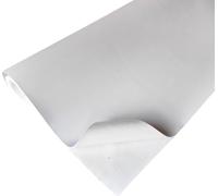 TAPHICEROS Pelle Adesiva per Riparazioni, Bianca, 300cm x 140cm, Metro Di Tessuto, Ecopelle Adesiva Kit Riparazione Pelle Sintetica Per Sedile Auto, Divano, Mobile, Sedia, Fai Da Te.