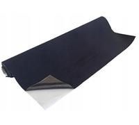 TAPHICEROS Tessuto In Velluto Autoadesivo, Nero, 100cm x 140cm, Venduto Al Metro Di Tessuto In Microfibra, Materiale Decorativo, Finto Camoscio Artificiale Per Tende, Mobili, Fai Da Te, Auto